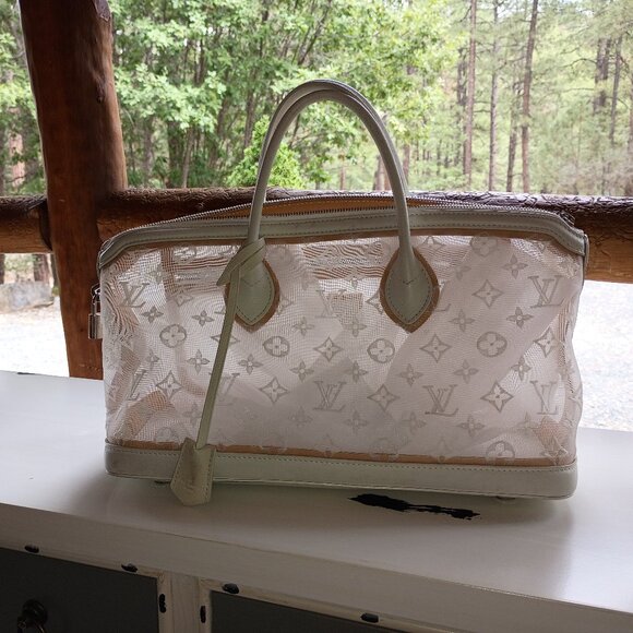 LV Monogram Sheer Mesh Bag - Picture 1 of 1